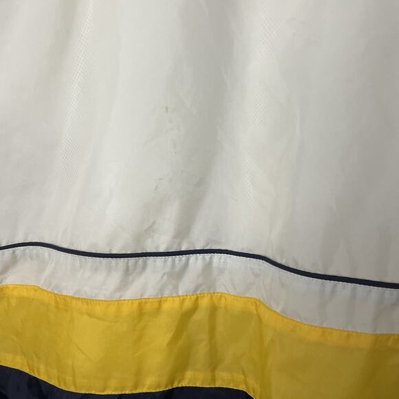 VTG 80s 90s Quinnipiac University Tennis Nylon Zip Up Jacket Men XL Academia Ivy - Picture 16 of 16